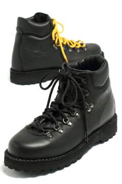Diemme ラスト1点 Roccia Vet グレインレザー ムートンイン マウンテンブーツ Di1609rv01 ブラック Pelle Black Bekku Homme