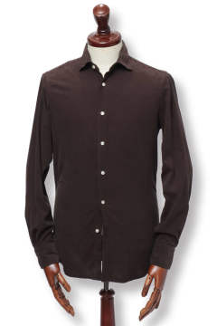 ブラウン シャツ