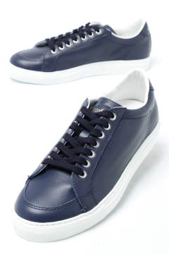 Pantofola D Oro Three Star Tsl カーフレザー スニーカー ネイビー Bekku Homme